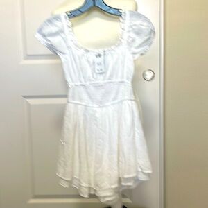 NWT Hollister Romper, white, XS short